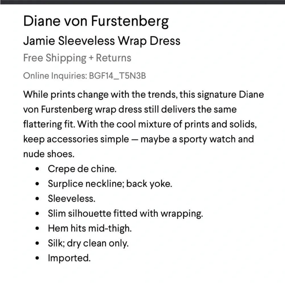 Diane Von Furstenberg Asymmetrical silk Dress - Picture 11 of 11
